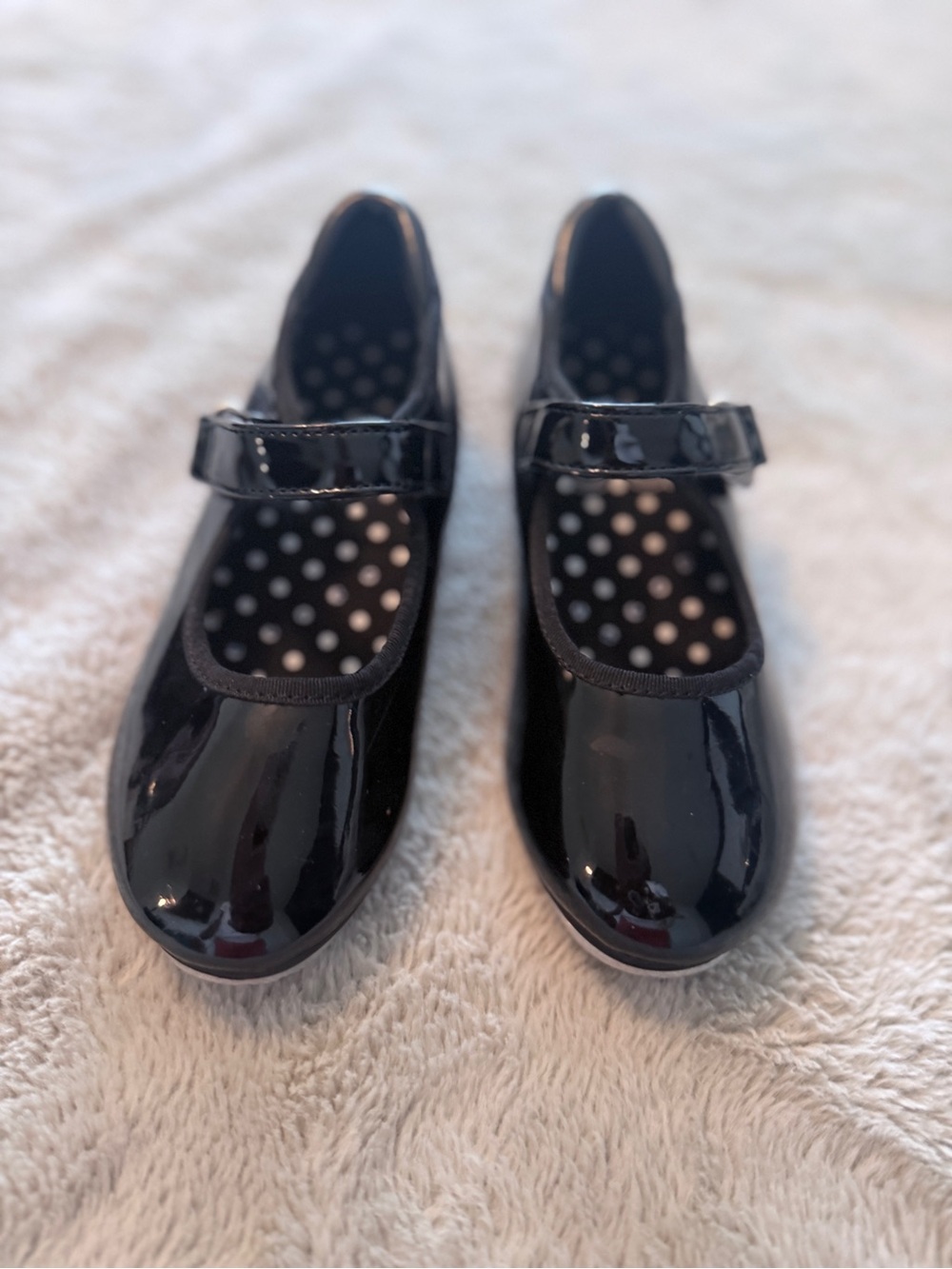 Girls Black Patent Mary Jane School Shoes 9C